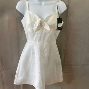 Reformation White Dress
